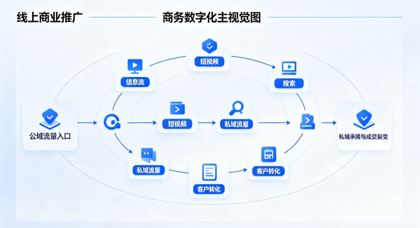 泸定县线上商业推广怎么做？全域流量闭环搭建与低成本转化实战指南
